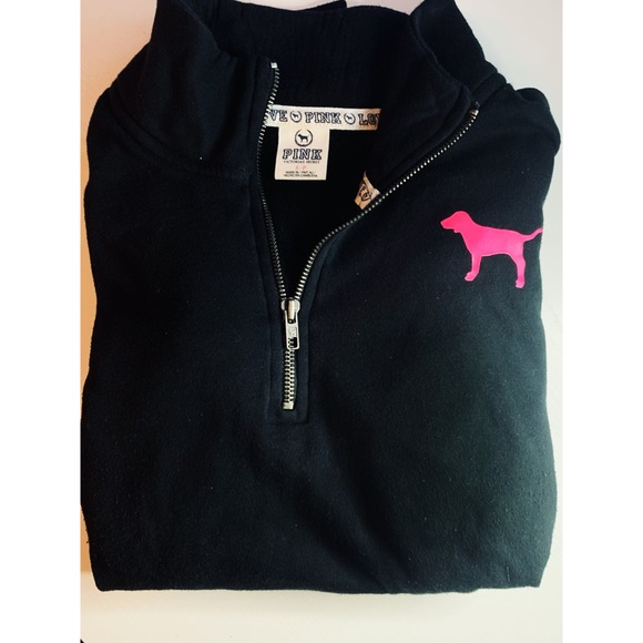 VS PINK Half-Zip Sweatshirt - Picture 5 of 6